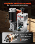 400W Electric Wire Stripper Machine 1.5-40mm Automatic Cable Peeler