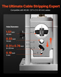 400W Electric Wire Stripper Machine 1.5-40mm Automatic Cable Peeler