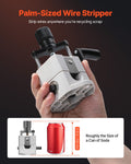 Wire Stripping Machine 1.5-25mm Portable Copper Stripper Hand Crank Drill