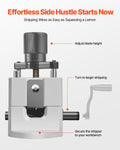 Wire Stripping Machine 1.5-25mm Portable Copper Stripper Hand Crank Drill
