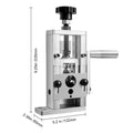 Manual Wire Stripping Machine, 1.5-25 mm, Copper Stripper with Hand Crank or Drill Powered, 64Mn Quenched Blades, 45# Steel Rollers, Aluminum Alloy Frame Wire Peeler, for Scrap Copper Recycling