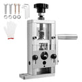 Manual Wire Stripping Machine, 1.5-25 mm, Copper Stripper with Hand Crank or Drill Powered, 64Mn Quenched Blades, 45# Steel Rollers, Aluminum Alloy Frame Wire Peeler, for Scrap Copper Recycling