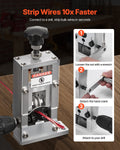 VEVOR Wire Stripper Machine 1.5-25mm Manual Hand Crank Drill Powered