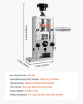 VEVOR Wire Stripper Machine 1.5-25mm Manual Hand Crank Drill Powered