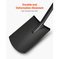 Square Shovel, 122 cm Heavy-Duty Flat Shovel, Transfer Shovels with Alloy Steel Blade and Non-Slip D-Handle, Detachable and Easy Storage, for Gardening, Construction, Digging & Snow Shoveling