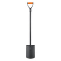 Square Shovel, 122 cm Heavy-Duty Flat Shovel, Transfer Shovels with Alloy Steel Blade and Non-Slip D-Handle, Detachable and Easy Storage, for Gardening, Construction, Digging & Snow Shoveling
