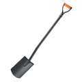 Square Shovel 122cm Heavy-Duty Alloy Steel Blade Non-Slip Handle