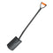 Square Shovel 122cm Heavy-Duty Alloy Steel Blade Non-Slip Handle