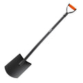 Square Shovel 122cm Heavy-Duty Alloy Steel Blade Non-Slip Handle