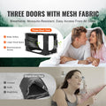 Bed Tent 3 Door Blackout 70% Breathable 9.5mm Poles