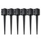 Fence Post Anchor Ground Spike 6 Pack 24x4x4 Metal Stakes