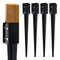 Fence Post Anchor Ground Spike 4 Pack 36 x 4 x 4 In Metal Fence Stakes