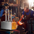 Portable 3 Burner Propane Forge 2600℉ Blacksmithing Stainless