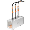 Portable 3 Burner Propane Forge 2600℉ Blacksmithing Stainless