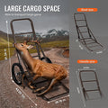 Folding Deer Cart Game Hauler 300kg Capacity Utility Dolly