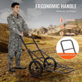 Folding Deer Cart Game Hauler 300kg Capacity Utility Dolly