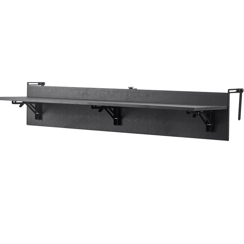 Balcony Hanging Table 12x48cm Folding Railing Bar Outdoor Patio