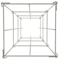 Tomato Cages 30x30x117cm 5 Pack Square Plant Support Silver Steel