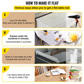 Plastic Table Cover 101.6x182.8cm Clear 1.5mm Waterproof Desk Mat