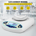 Lab Analytical Balance Digital Scale 500g x 0.01g Precision