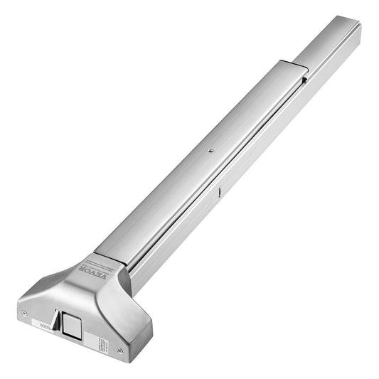 Push Bar Panic Exit Device Stainless Steel with Lever 3 Keys