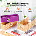 Soap Making Kit Bamboo Box Silicone Mold Stainless Steel Cutters
