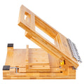 VEVOR Bamboo Soap Cutter Steel Wire Slicer 1-12 Bars Handmade DIY Tool
