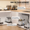 2-Tier Wire Pull Out Under Sink Basket Organiser 2Pcs
