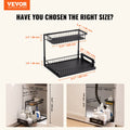 2-Tier Wire Pull Out Cabinet Organiser 10.7