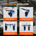 Manual Trolley 0.5 Ton I-Beam Hoist Dual Wheels 63.5-139.7mm
