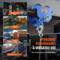 Manual Trolley 0.5 Ton I-Beam Hoist Dual Wheels 63.5-139.7mm