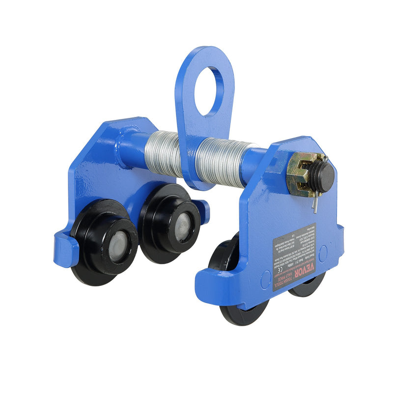 Manual Trolley 2 Ton I-Beam Push Beam Heavy Duty Alloy Steel