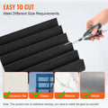 Acoustic Foam Panels 36 Pack 12x12x2 Studio Wall Ceiling