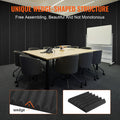 Acoustic Foam Panels 36 Pack 12x12x2 Studio Wall Ceiling