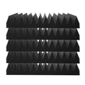 Acoustic Foam Panels 50 Pack 12x12x2in Studio Wall