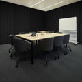 Acoustic Foam Panels 50 Pack 12x12x2in Studio Wall