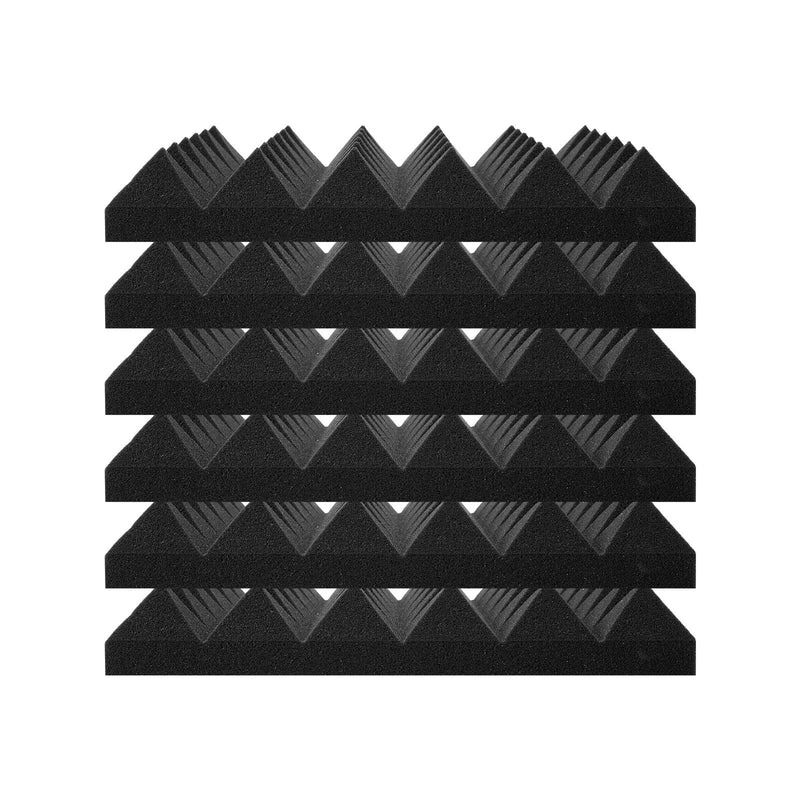 Acoustic Foam Panels 36 Pack 12x12x2in Studio Wall Ceiling
