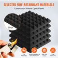 Acoustic Foam Panels 36 Pack 12x12x2in Studio Wall Ceiling