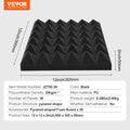 Acoustic Foam Panels 36 Pack 12x12x2in Studio Wall Ceiling