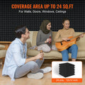 Acoustic Foam Panels 24 Pack 12x12x2in Studio Wall Ceiling