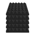 Acoustic Foam Panels 24 Pack 12x12x2in Studio Wall Ceiling
