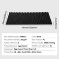 Acoustic Foam Panels 2 Pack 48 x 24 x 2 in for Studio Wall and Ceiling