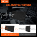 Acoustic Foam Panels 2 Pack 48x24x2cm Studio Wall Ceiling