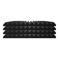 Acoustic Foam Panels 4 Pack 48x24cm Studio Wall Ceiling
