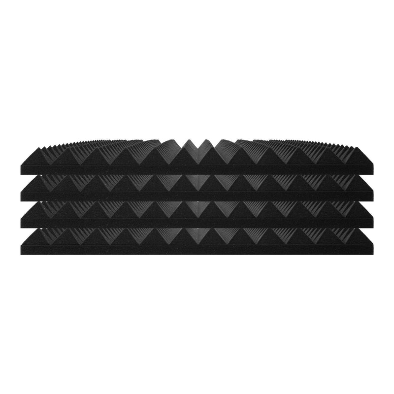 Acoustic Foam Panels 4 Pack 48x24cm Studio Wall Ceiling