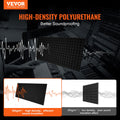 Acoustic Foam Panels 4 Pack 48x24cm Studio Wall Ceiling