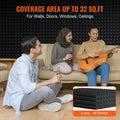 Acoustic Foam Panels 4 Pack 48x24cm Studio Wall Ceiling