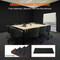 Acoustic Foam Panels 4 Pack 48x24cm Studio Wall Ceiling