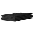 Acoustic Foam Panels 4 Pack 48x24cm Studio Wall Ceiling