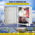 PV Combiner Box 4 String 15A Fuse 63A Circuit Breaker IP65 Solar